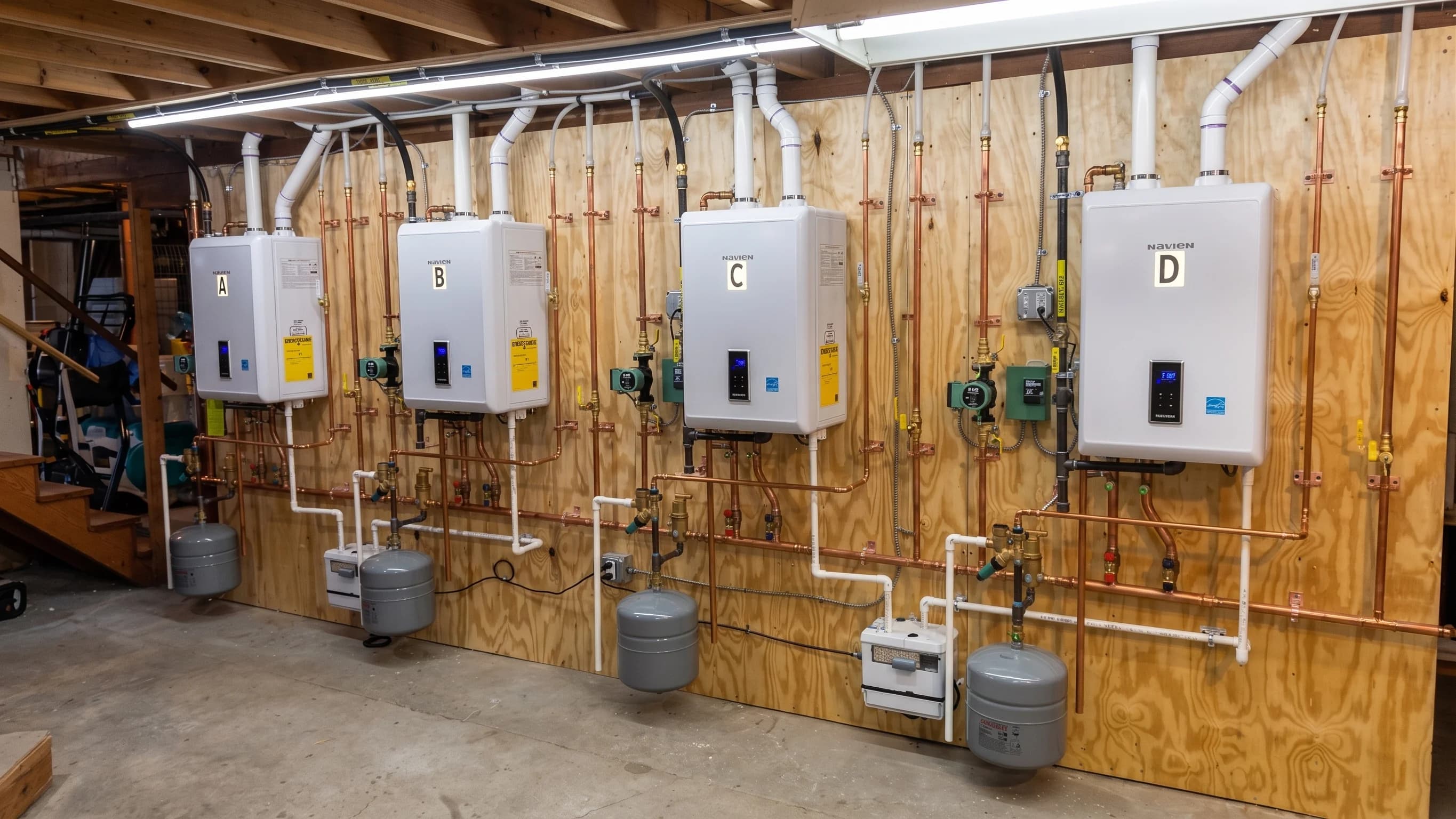 Commercial tankless bank — Boston, MA