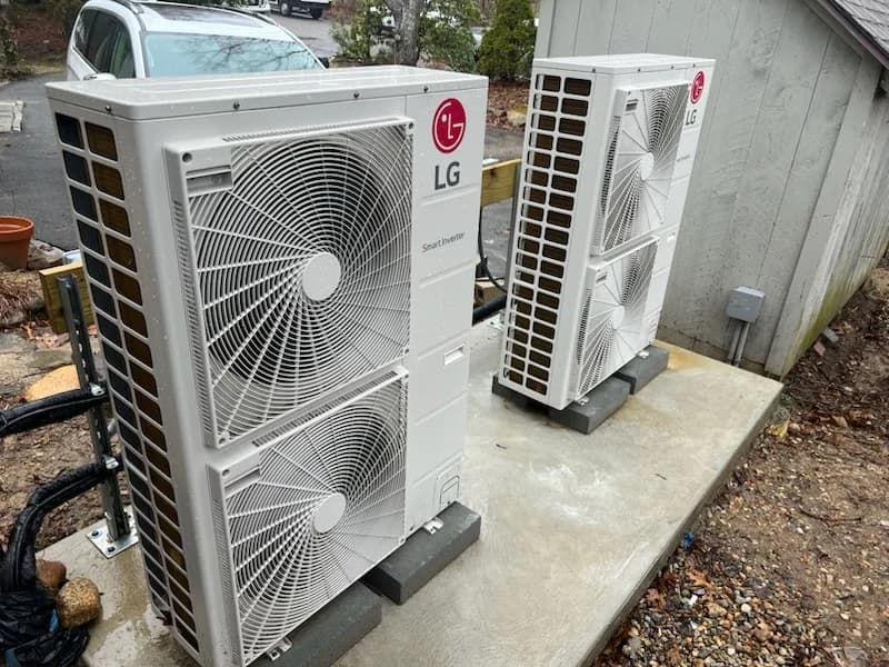 LG mini-split system — Newton, MA