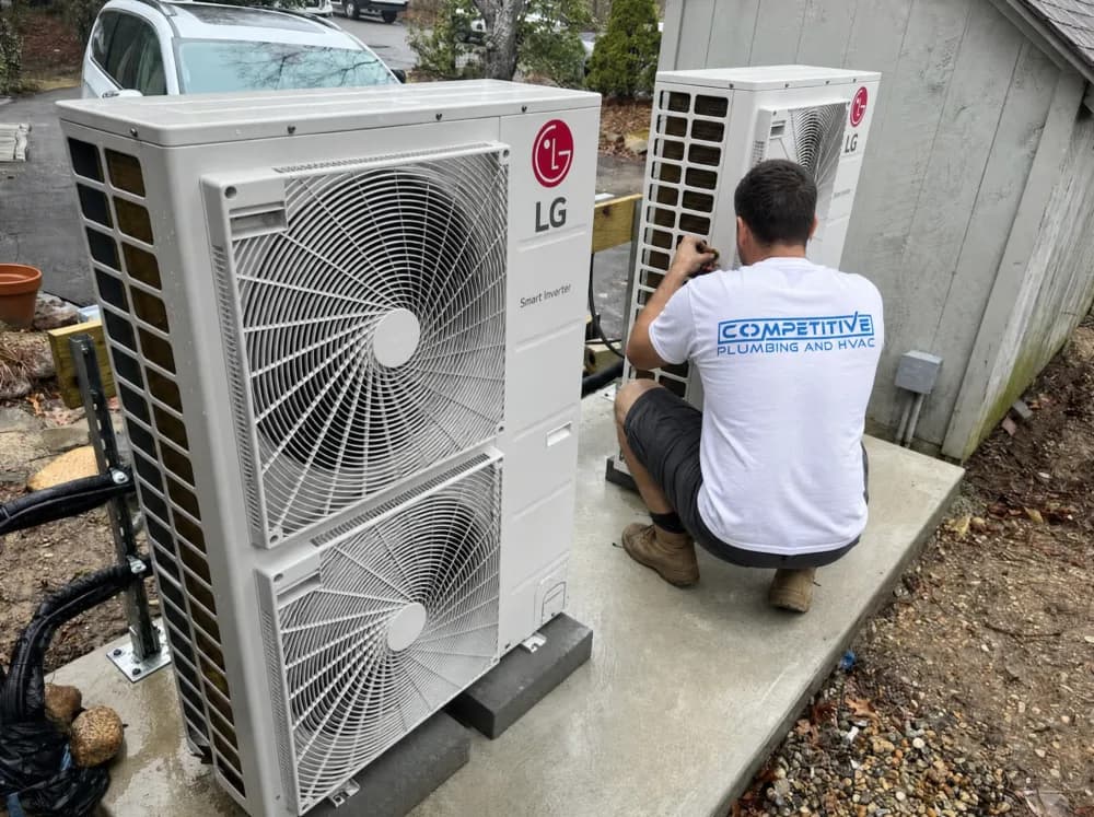 LG mini-split system — Falmouth, MA